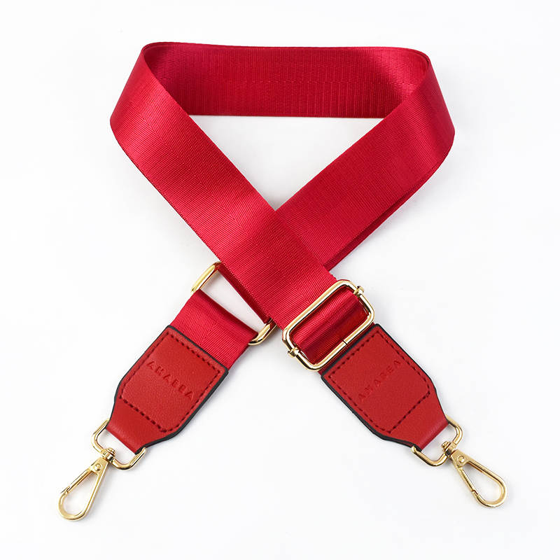 Red Signature Logo Strap