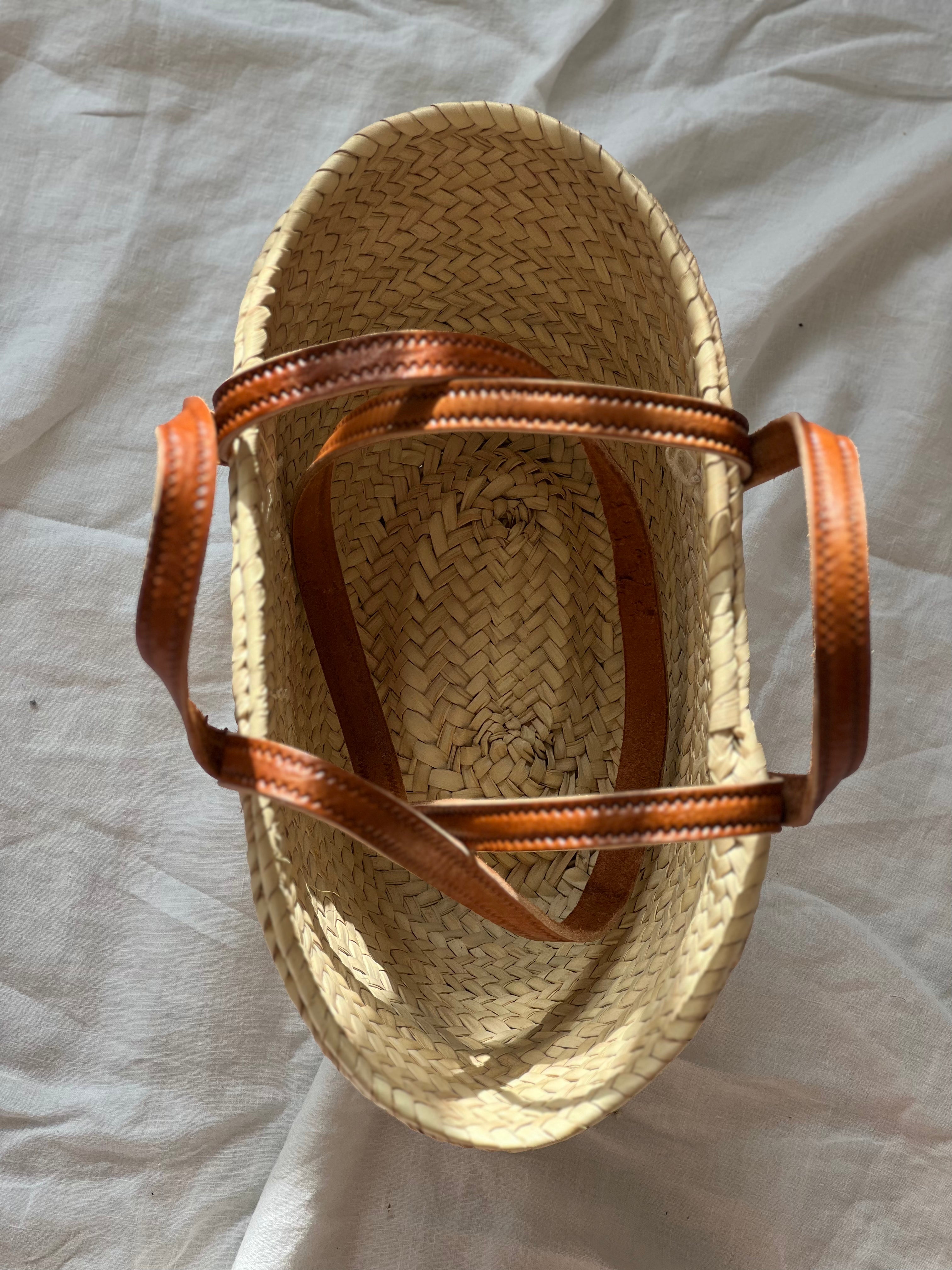 Straw Tote Bag Small
