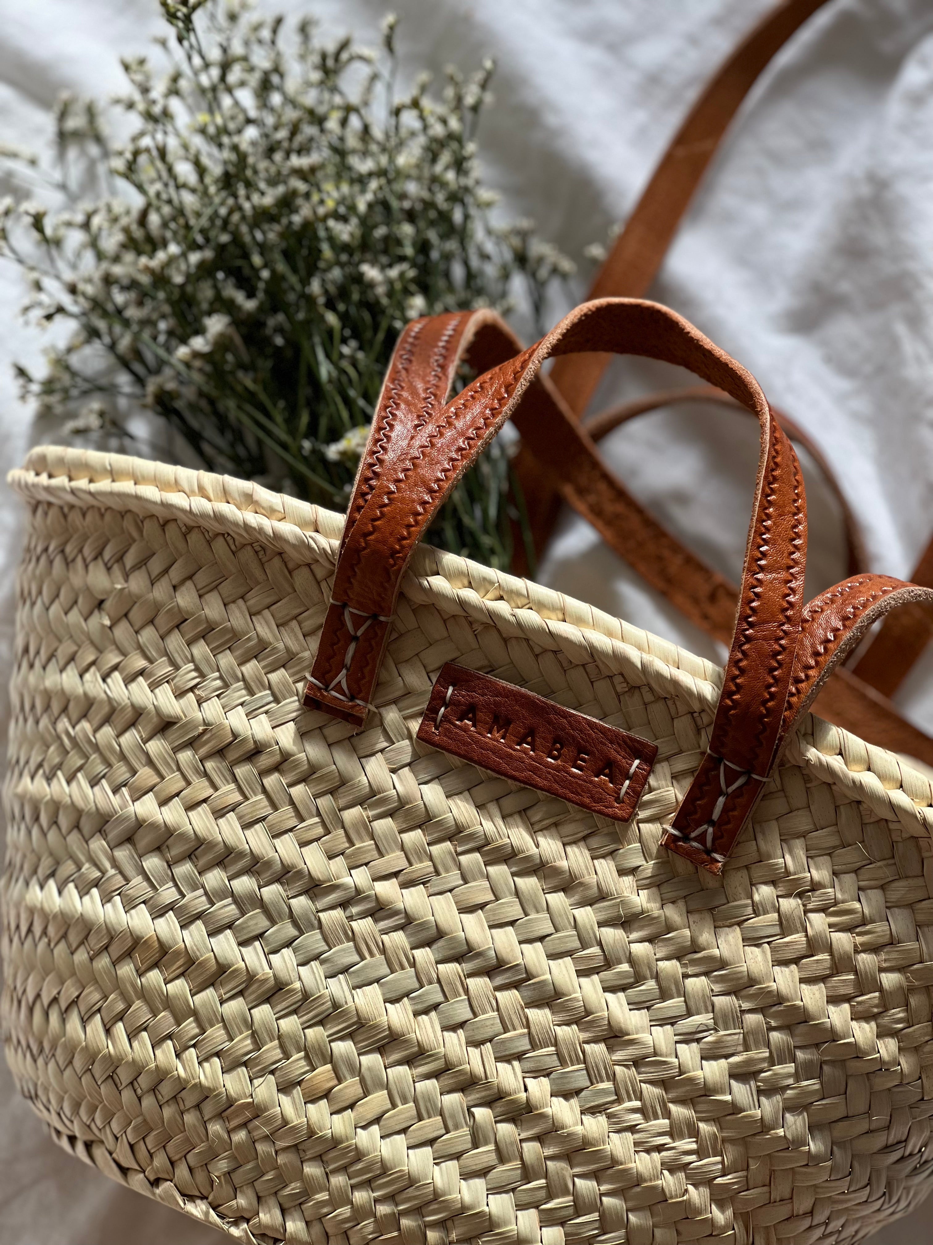 Straw Tote Bag Small